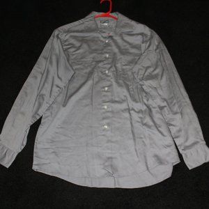 Van Heusen Grey Men's Dress Button Down Sz. 16